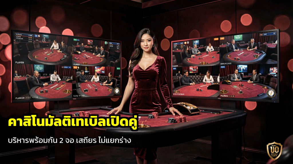 คาสิโนมัลติเทเบิลเปิดคู่