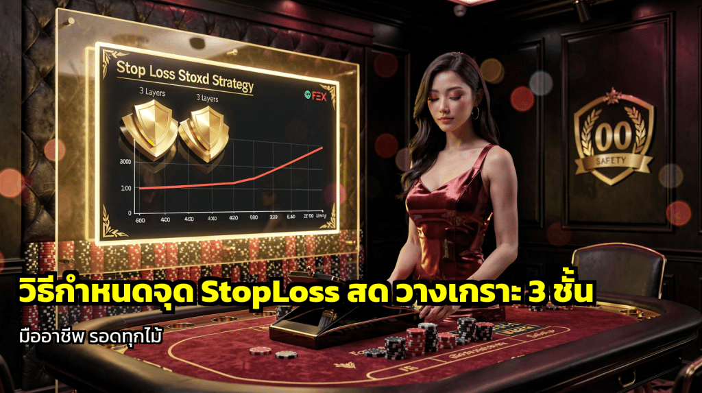 วิธีกำหนดจุด StopLoss สด
