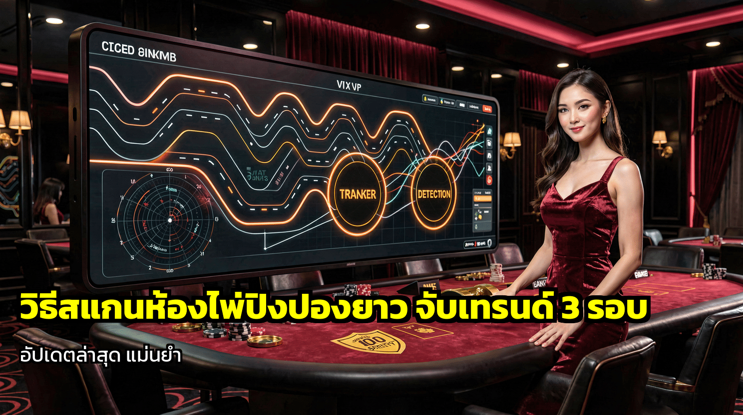 วิธีสแกนห้องไพ่ปิงปองยาว