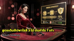 สูตรเดินชิปพาโรลี 3 ไม้